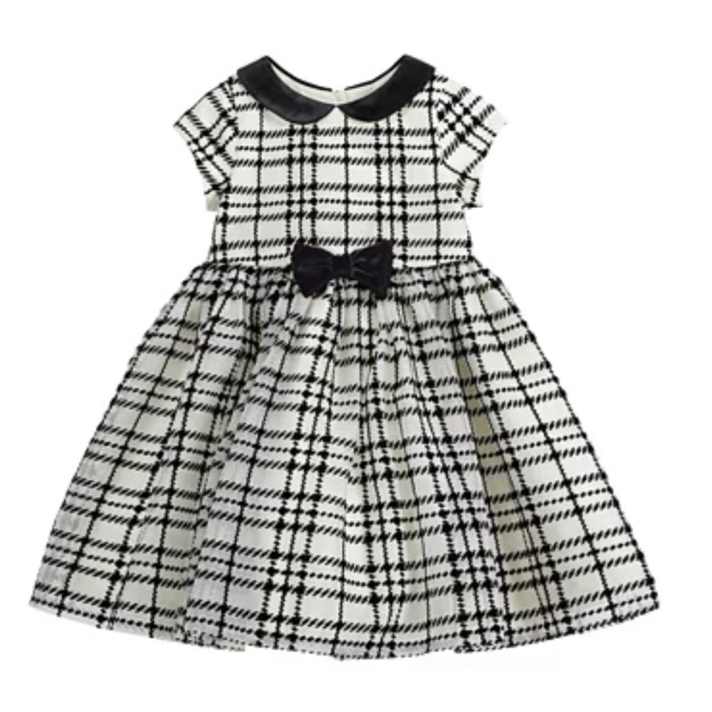 Baby Short Sleeve A-Line Dress